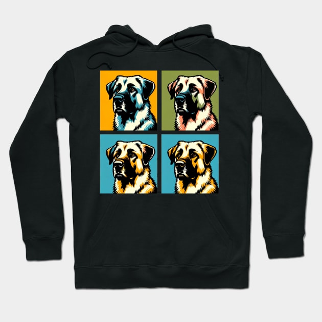 Anatolian Shepherd Pop Art - Dog Lovers Hoodie by PawPopArt